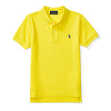 Cotton Mesh Polo Shirt