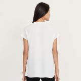 Georgette Short-Sleeve Top