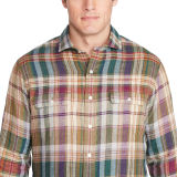 Plaid Linen Workshirt