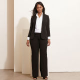 Single-Button Twill Jacket