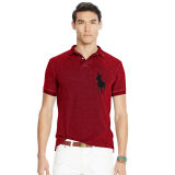 Slim Fit Cotton Mesh Polo