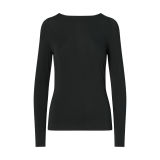 Cowl-Back Jersey Tee