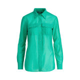 Cotton-Silk-Voile Shirt