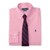 Slim-Fit Poplin Dress Shirt