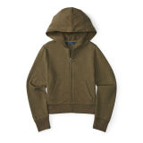 Quilted Fleece Full-Zip Hoodie