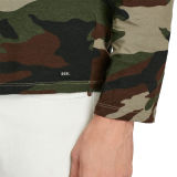 Camo Cotton Jersey Henley