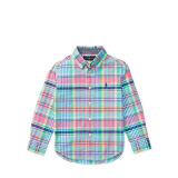 Madras Cotton Oxford Shirt