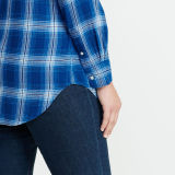 Plaid Cotton Twill Shirt