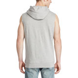 Cotton Sleeveless Hoodie