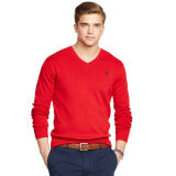 Pima Cotton V-Neck Sweater