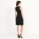 Lace-Up-Hem Dress