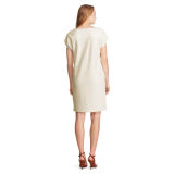 Wool-Blend Shift Dress