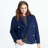 Cropped Cotton Jacket