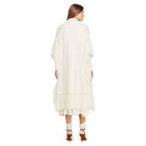 Fringe Open-Front Cardigan