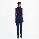 Jersey Surplice Jumpsuit