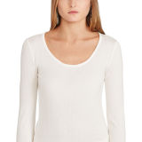 Featherweight Scoopneck Tee