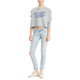 Cropped Graphic Sweatshirt