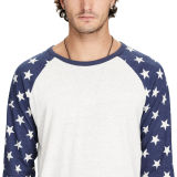 Cotton Jersey Baseball Tee