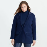 Cotton-Blend Sweater Jacket