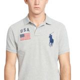 Custom-Fit USA Mesh Polo