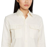 Cotton Twill Military Shirt