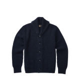 Cashmere Shawl-Collar Cardigan