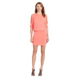 Cutout-Shoulder Jersey Dress