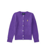 Mini-Cable Cotton Cardigan