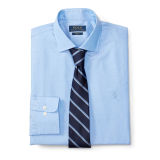 Slim Cotton Twill Dress Shirt