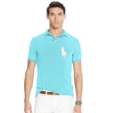 Slim Fit Cotton Mesh Polo