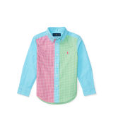 Patchwork Cotton Poplin Shirt