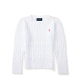 Cable Combed Cotton Sweater
