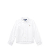 Frayed Cotton Oxford Shirt