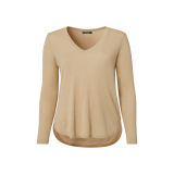 Silk-Blend V-Neck Sweater