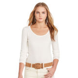 Featherweight Scoopneck Tee