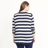 Striped Silk-Blend Sweater