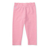 Striped Jersey Capri Legging