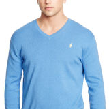 Pima Cotton V-Neck Sweater