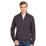 Cotton Full-Zip Sweater