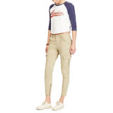 Twill Cargo Skinny Pant
