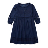 Eyelet Cotton Voile Dress