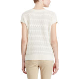Cable Short-Sleeve Sweater