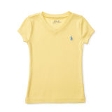 Pima-Blend V-Neck Tee