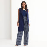 Wool Crepe Vest
