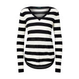Striped Silk-Blend Sweater