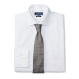 Slim Cotton Twill Dress Shirt