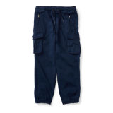 Chino-Paneled Terry Jogger