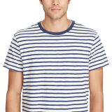 Striped Cotton Jersey Tee