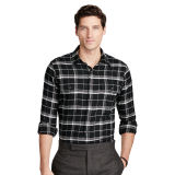 Plaid Cotton Twill Workshirt