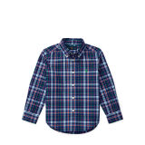 Plaid Cotton Poplin Shirt